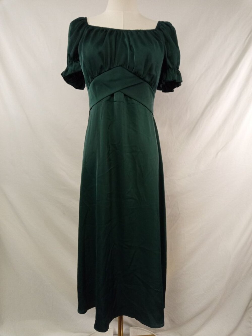NWT Kirundo Junior's Dark Green Midi Dress Size Small